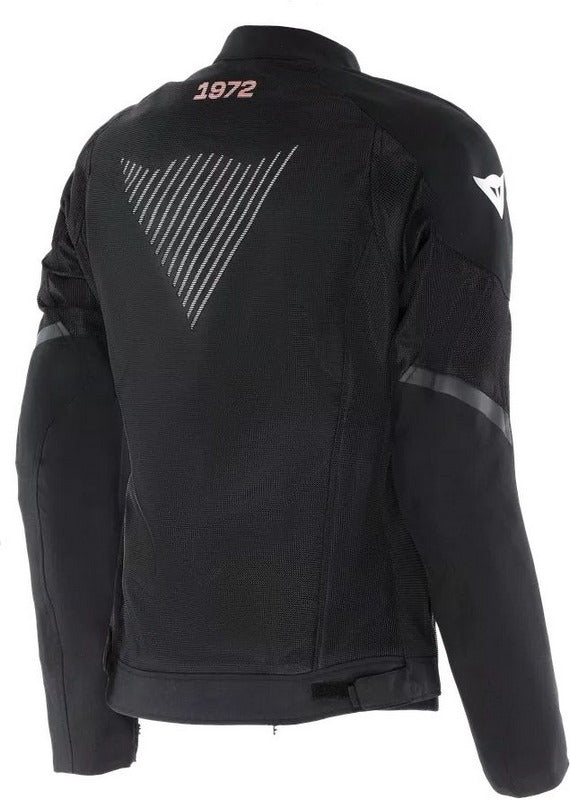 Dainese HEROSPHERE AIR TEX JACKET WMN, BLACK/WHITE/PEACH, Size 42 | 201730003246O004