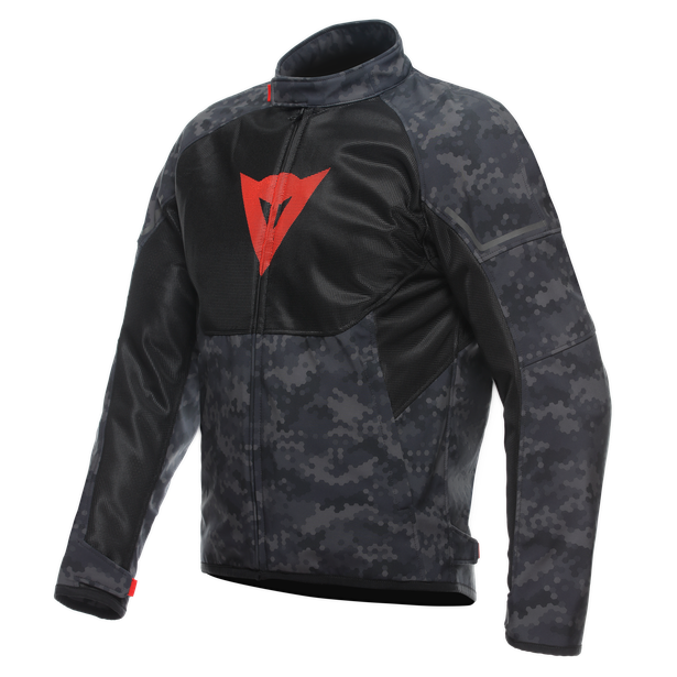 Dainese Ignite Air Tex Jacket Camo-Gray/Black/Fluo-Red | 201735262-97H