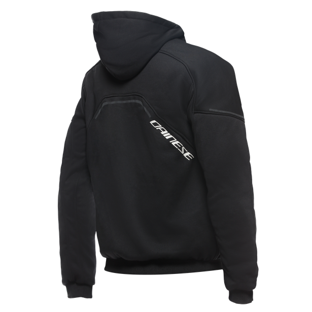 Dainese Daemon-X Safety Hoodie Full Zip Black/Black/White | 201735263-948