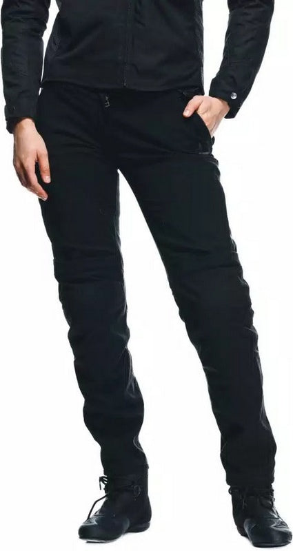 Dainese DRAKE 2 AIR TEX PANTS WMN, BLACK/BLACK | 2017500002-631