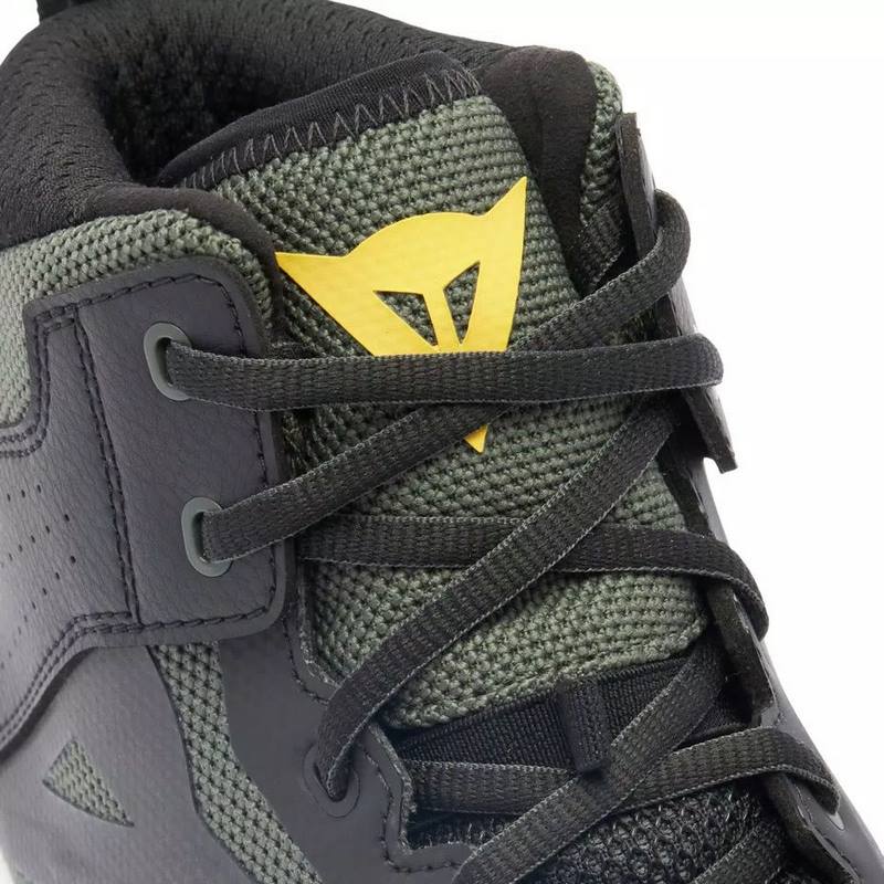 Dainese SUBURB AIR SHOES, BLACK/WHITE/ARMY GREEN | 2017700011-50J