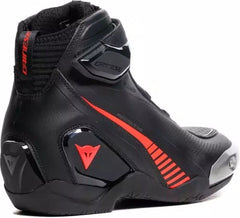 Dainese SUPERYA SHOES, BLACK/RED-FLUO | 2017700023-628
