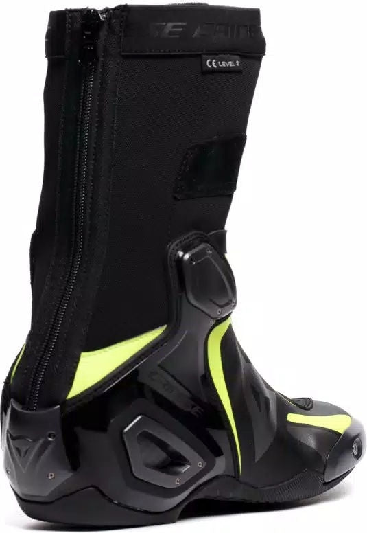 Dainese AXIAL 2 BOOTS, BLACK/YELLOW-FLUO, Size 39 | 2017900052620006