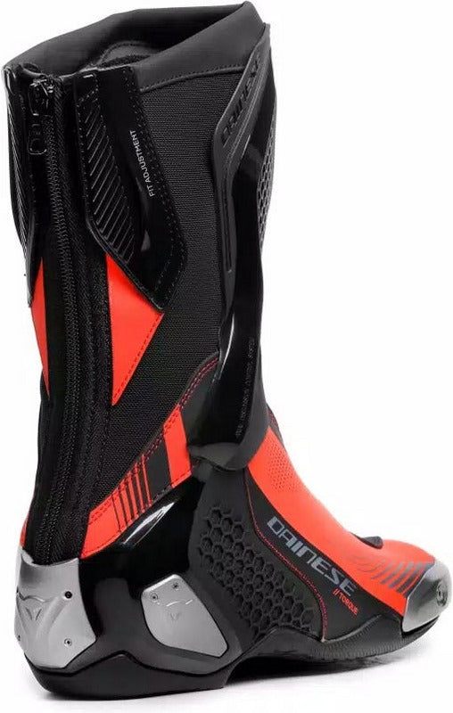 Dainese TORQUE 4 BOOTS, BLACK/RED-FLUO | 2017900085-628