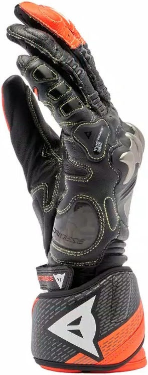 Dainese FULL METAL 7 GLOVES, BLACK/RED-FLUO | 2018100014-628