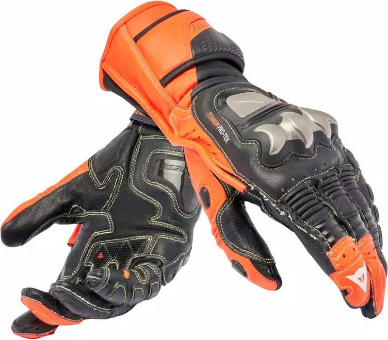 Dainese FULL METAL 7 GLOVES, BLACK/RED-FLUO | 2018100014-628