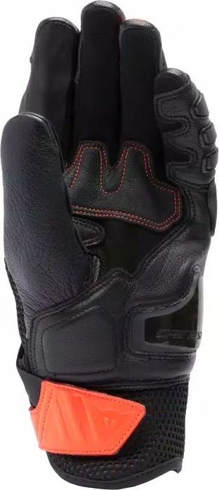 Dainese X-RIDE 2 ERGO-TEK GLOVES, BLACK/RED-FLUO | 2018100015-628