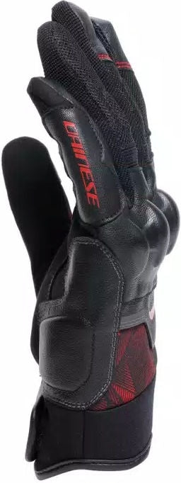 Dainese ERMEX GLOVES, BLACK/RED-LAVA | 2018100026-B78
