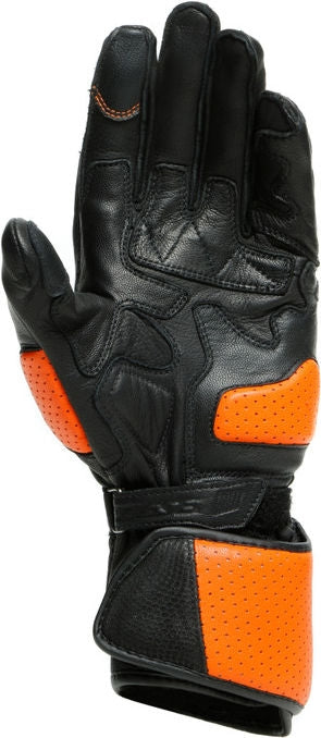 Dainese IMPETO GLOVES, BLACK/FLAME-ORANGE | 20181592719D001