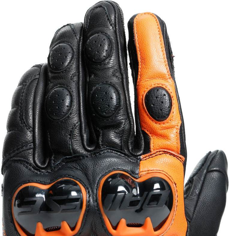 Dainese IMPETO GLOVES, BLACK/FLAME-ORANGE | 20181592719D001
