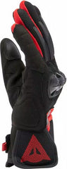 Dainese MIG 3 AIR TEX GLOVES, BLACK/RED-LAVA | 201815961-B78