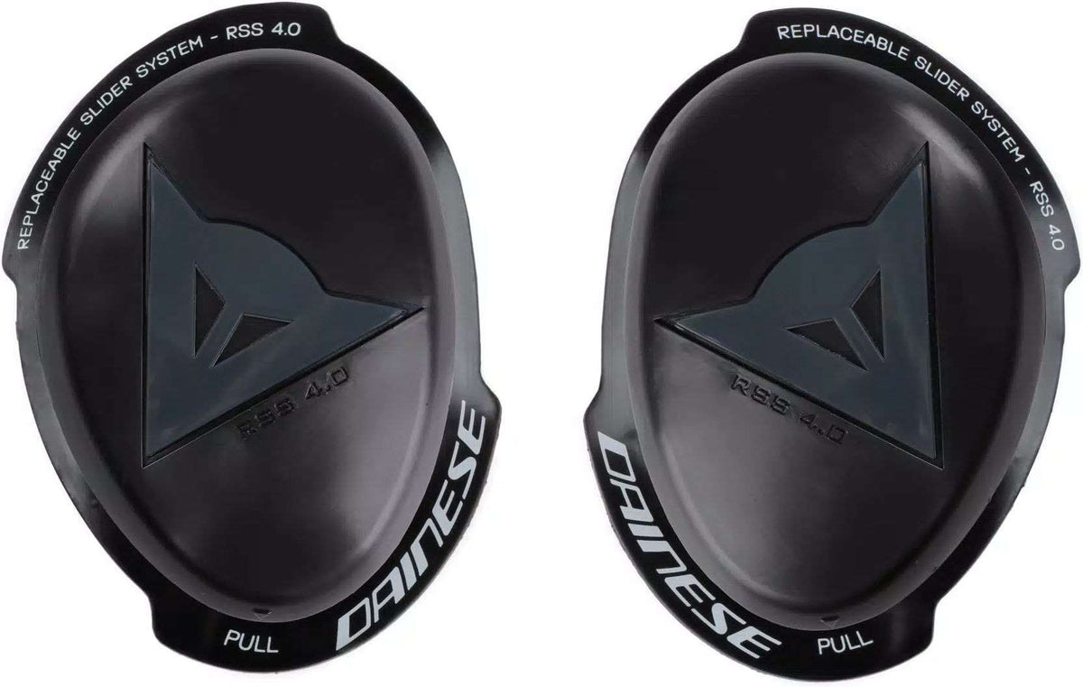 Dainese KNEE SLIDER RSS 4.0 - FULL KIT, BLACK/ANTHRACITE | 201876220-604