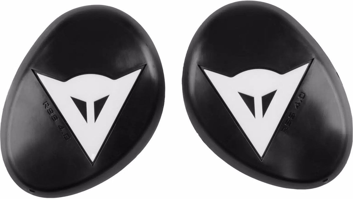 Dainese KNEE SLIDER RSS 4.0 HDC, BLACK/WHITE | 201876222-622