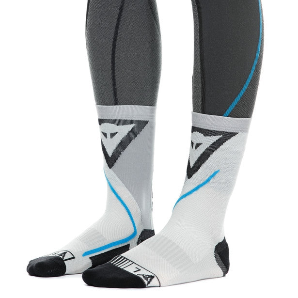 Dainese Dry Mid Socks Black/Blue, Size 4547 | 201996272607025