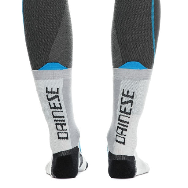 Dainese Dry Mid Socks Black/Blue, Size 4547 | 201996272607025