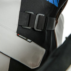 Dainese TONALE LADY D-DRY XT JACKET, GLACIER-GRAY/PERFORMANCE-BLUE | 20265461665C005