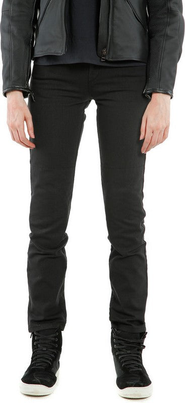 Dainese CASUAL SLIM LADY TEX PANTS, BLACK | 202755157001004