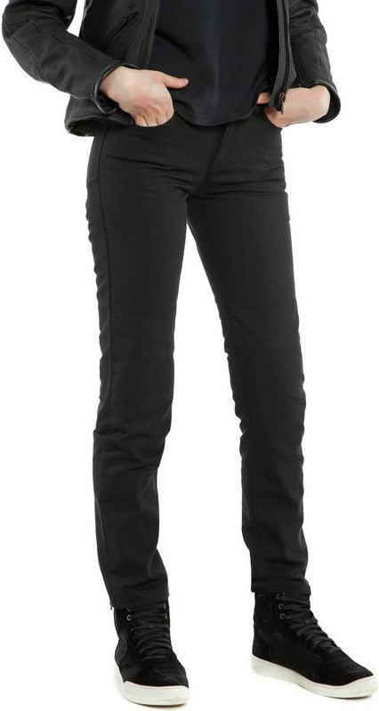 Dainese CASUAL SLIM LADY TEX PANTS, BLACK | 202755157001004