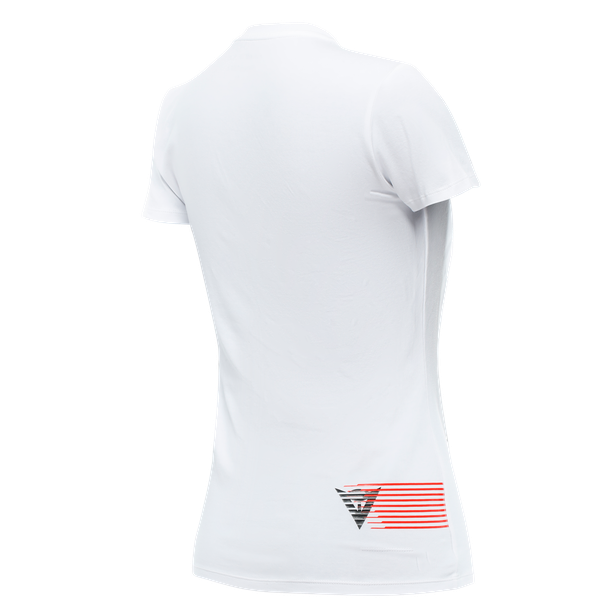 Dainese T-Shirt Logo Lady White/Black | 202896883-601