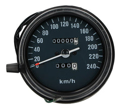 Ducati Speedometer 0-240 km, h, anthracite - 500, 600 Pantah,900, 1000 MHR, S2, Darmah | 080138605-Z