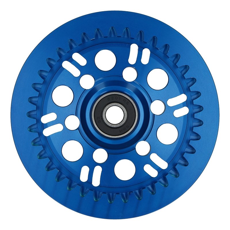 Ducati MPL clutch plate ventilate, blue | 400035560B