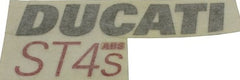 Ducati Genuine GRAPHIC, LEFT DUCATI ST4S ABS | 43711281A