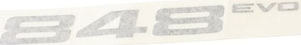 Ducati Genuine STICKER 848 FOR BLACK | 43713071AT