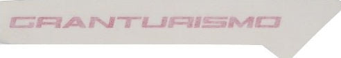 Ducati Genuine GRANTURISMO RIGHT STICKER | 43818311A