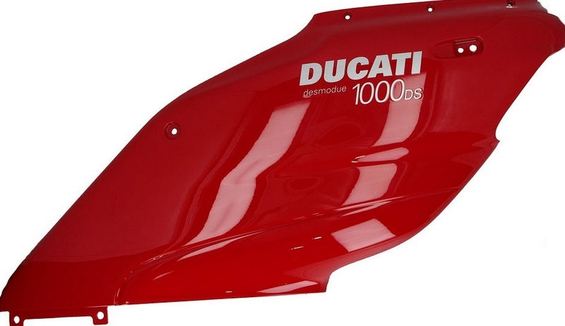 Ducati Genuine RIGHT UPPER HALF-FAIRING RED | 48011351BA