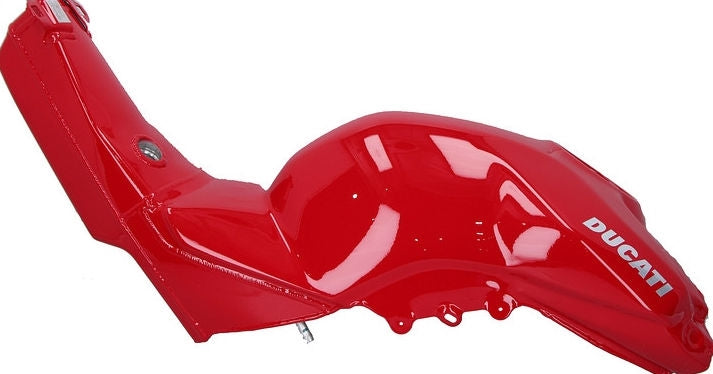 Ducati Genuine RED ALUMINIUM FUEL TANK 1409 CMS/DLIO | 58612621BE