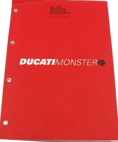Ducati Genuine AGG.MAN.OFF.M1000/S'05 FRA/TED | 91470431F