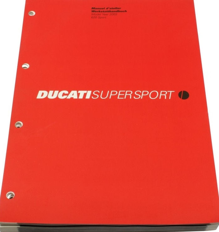 Ducati Genuine WORKSHOP MAN. 620SS/03 FR-GER | 91470451B