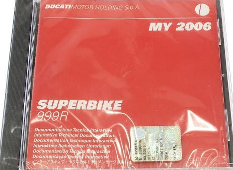 Ducati Genuine WORKSH.MAN.CD ROM 999 R/06 | 91470621A