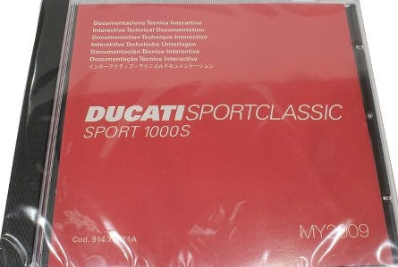 Ducati Genuine DTI S1000S WKSH MAN+S.P.CAT'09 | 91470971A