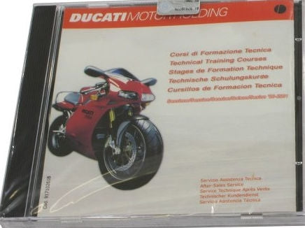 Ducati Genuine TRAINING COURSES CD MY/2001 | 91710261B
