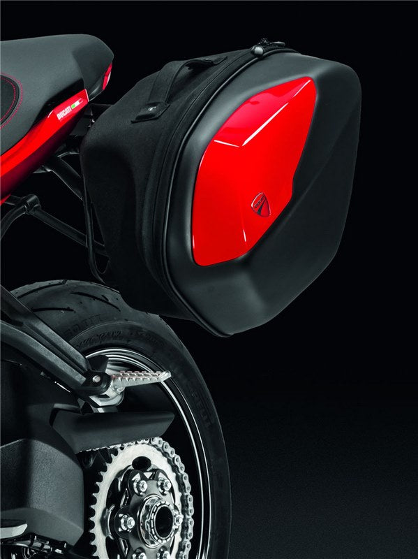 Ducati Accessories Side Panniers Star White Silk | 96781141B
