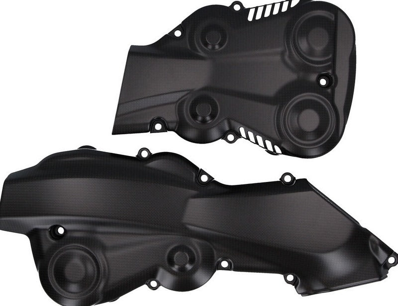 Ducati Genuine CARBON BELT COVER GUARD KIT - M | 96980511A