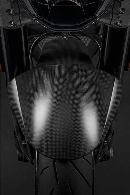 Ducati Accessories Carbon Front Mudguard Polished | 96980771AB