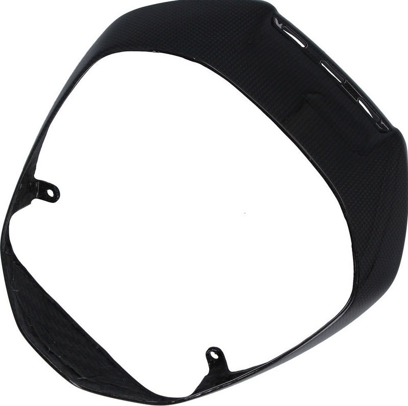 Ducati Accessories Carbon Front Headlight Rim Polished | 96980791AB