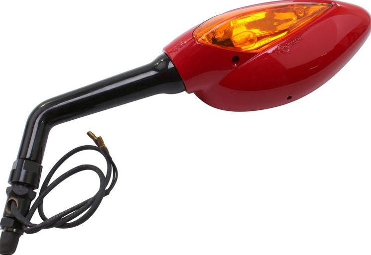 Ducati Genuine RED MIRROR W/LH TURN IND. MTS | 970103AAA