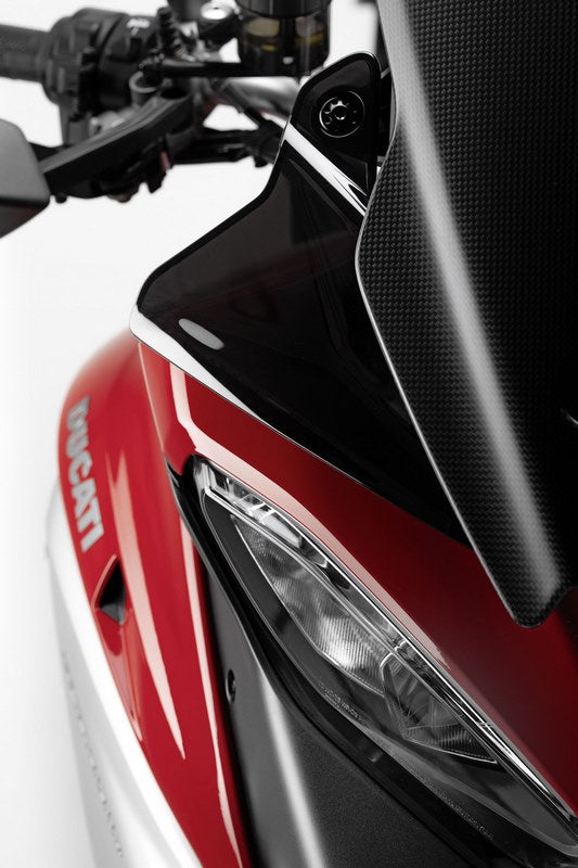 Ducati Accessories Smoke-Tinted Side Deflectors Tinted | 97180981AA