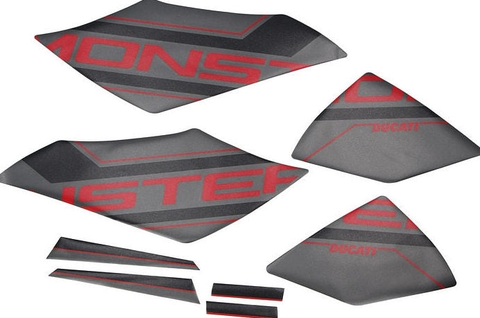 Ducati Accessories Decals With Monster Logo Black | 97480281AB