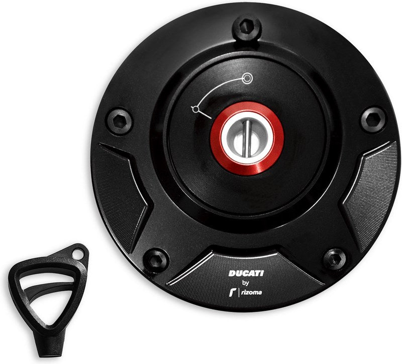 Ducati Accessories Billet Aluminium Tank Cap Black | 97780111AA