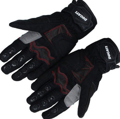 Ducati City C2 - Fabric-leather gloves, Black | 98102826