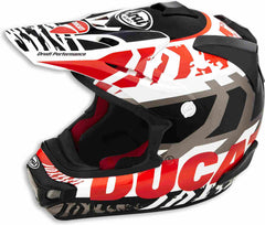 Ducati Explorer - Full-face helmet, Red-White-Black | 98103420