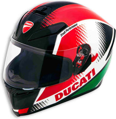 Ducati Peak V3 - Full-face helmet, Red-White-Black | 98103700