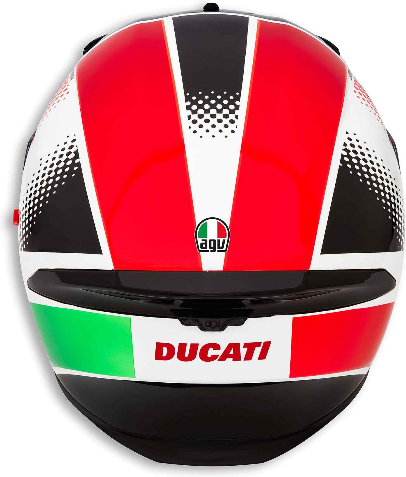 Ducati Peak V3 - Full-face helmet, Red-White-Black | 98103700