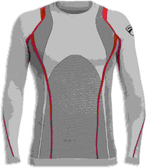 Ducati Cool Down - Long-sleeved seamless T-shirt, Grey | 98104001
