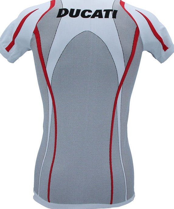 Ducati Cool Down - Short-sleeved seamless T-shirt, Grey | 98104002