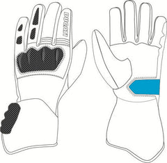 Ducati Performance C2 - Leather gloves, Red | 98104005